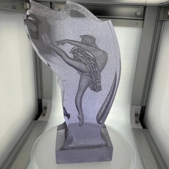 Colbar Art Inc Other - Acrylic Ballerina Figurine Casted into Acrylic Block